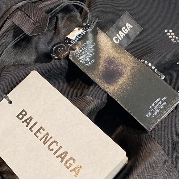 Balenciaga Eiffel Tower 80s shoulder jacket - Picture 9 of 16